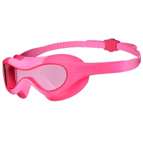 Image of ARENA Spider Kids Mask Anti-fog Swimming Goggles, Swimming Mask with Large Lenses, Medium-Dark Lenses for Any Environment, UV Protection, Self-Adjusting Nose Bridge, Close-Fitting
