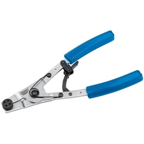 Image of Draper 30838 Expert Motorcycle Brake Piston Plier Professional Tool, 240mm , Blue