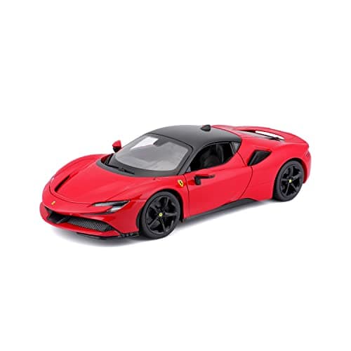 Image of Bburago FERRARI RACE & PLAY SF90 STRADALE 1:24 Die-Cast Collectible Car