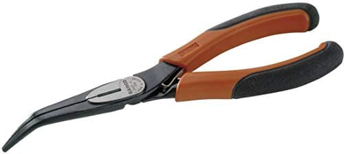 Image of Bahco 2427G-200 Bent Snipe Nose Plier 200MM