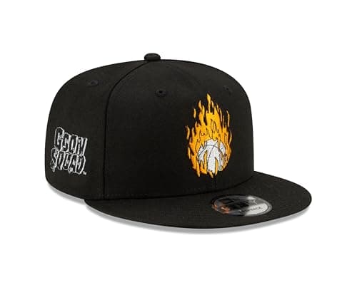 Image of New Era Space Jam Looney Tunes Black 9Fifty Adjustable Snapback Cap