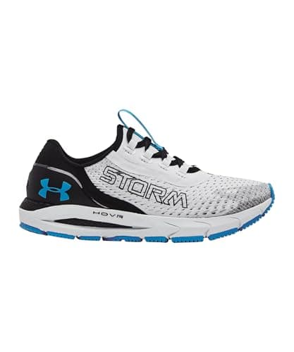 Image of Under Armour HOVR Sonic 4 Storm Lace-Up Grey Synthetic Womens Running Trainers 3024234_102