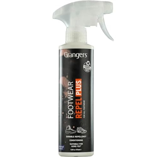 Image of Grangers Footwear Repel Plus | 275ml | Powerful Spray-On Proofer For All Walking Boots & Outdoor Footwear