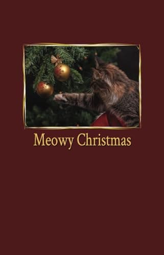Image of Meowy Christmas: Adorable Stocking Stuffer Notebook/Journal for Cat Lovers