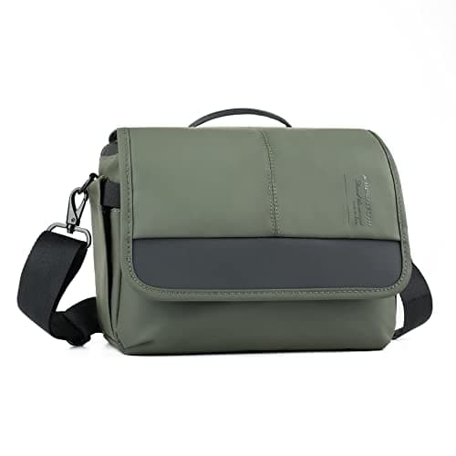 Image of Besnfoto Camera Bag Small DSLR Camera Shoulder Bag for Photographer Waterproof Messenger Bag Crossbody Case Compatible with Canon Sony Nikon