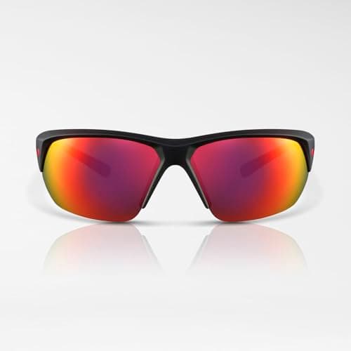 Image of Nike Skylon Ace IU8046 Sport Sunglasses Running Training Outdoor Performance Sunglasses, Matte Black/Grey W/Infrared, One Size