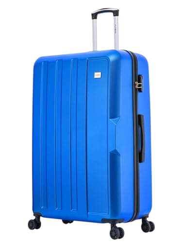 Image of 55x35x20 Cabin Suitcase Carry on Suitcase Hard Shell Hand Luggage Cabin Bag Case Approved For Ryanair EasyJet 2 Small Fits 8kg 10kg 35 Litre Capacity + 3 Digit Lock + Telescopic Handle Cabin Luggage