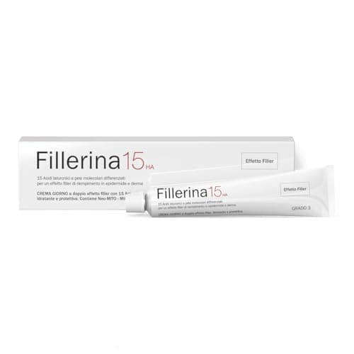 Image of Fillerina 15HA Day Face Cream Immediate and Long-lasting Anti-Wrinkle Filler Effect Grade 3 50ml