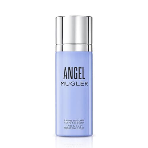 Image of Mugler Angel Hair & Body Fragrance Mist, The Iconic Angel Scent in a Fresh, Airy Mist, Lightly Perfumes Hair & Body, Addictive & Sensual, Deliciously Celestial