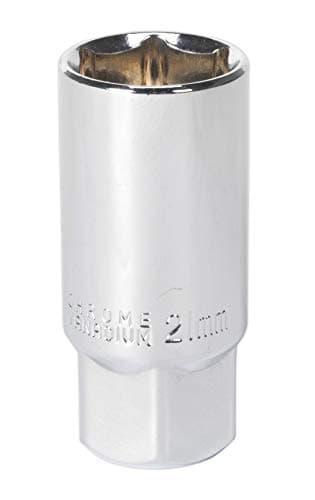 Image of Sealey Ak6544 Spark Plug Socket 21Mm 1/2Sq Drive Magnetic