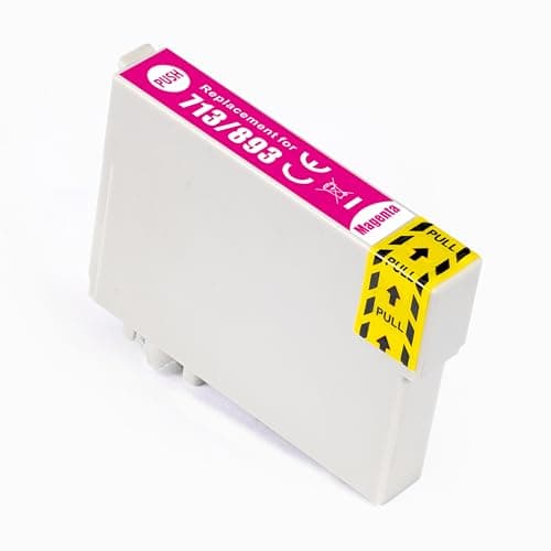 Image of Go Inks Compatible T0713 Magenta Ink Cartridge - 1 Pack replacement for Epson Stylus Printers - 13.5ml - 1x Magenta
