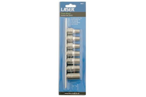 Image of Laser 5617 Torx Plus® Socket Set 3/8"D 7pc