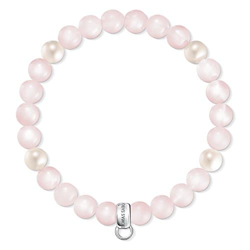 Image of Thomas Sabo Charm Bracelet Pink 925 Sterling Silver X0222-469-9-L16.5