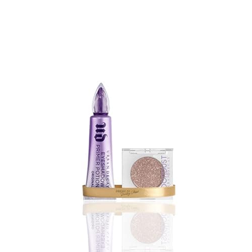 Image of Urban Decay Eyeshadow Primer Potion Original 10ml & 24/7 Moondust Eyeshadow Space Cowboy, Long-Lasting Shimmer, Vegan Formula