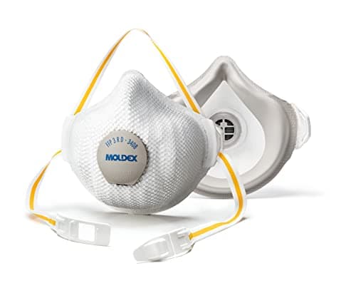 Image of Moldex 3408 FFP3 RD AirPlus Face Mask with ProValve (Pack of 5)