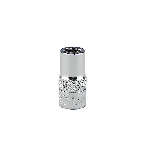 Image of KAIFNT K301-008 1/4-inch Drive to 1/4-inch Hex Bit Holder Socket, 1/4" DR to 1/4" H Magnetic Adapter