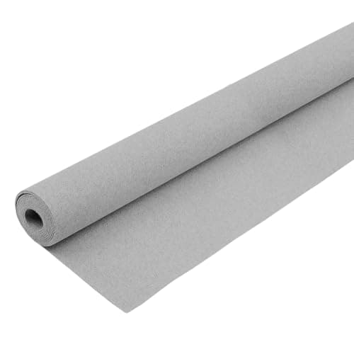Image of Camper Van Lining Carpet Silver Grey 4 Way Super Stretch 2m Wide 5.5m Long 11m2 Coverage Car Motorhome Vehicle Interior Campervan Conversion Kit Trim Bleachable Polypropylene Fits any Make or Model