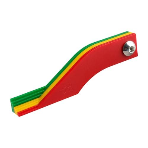 Image of Tabanzhe 1PC Brake Pad Thickness Gauge–Colour Coded Measuring Ruler Tool Set for Car,Motorcycle,Disc and Drum Brake Pad Inspection Universal Fit,Quick Read