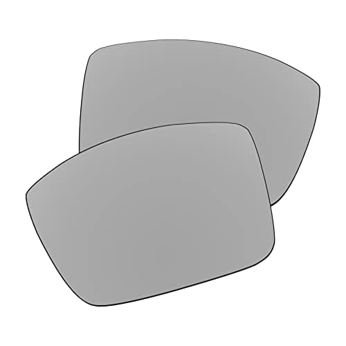 Image of EZReplace Lenses Replacement Compatible with Arnette Prydz AN4253-61mm Sunglasses (Polarized Lenses) - Fits Arnette Prydz Frame (Metal Silver)