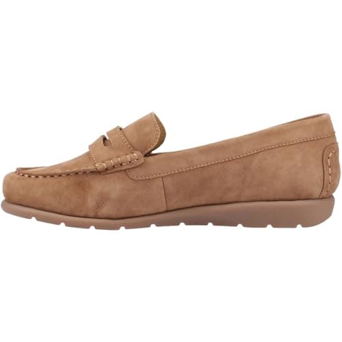 Image of Hush Puppies Female Shelby Suede, Tan,6