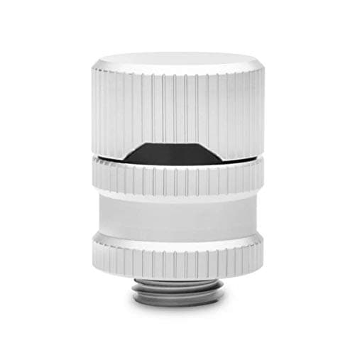 Image of EKWB EK-Quantum Torque Drain Valve, Satin Titanium Valve, Titanium