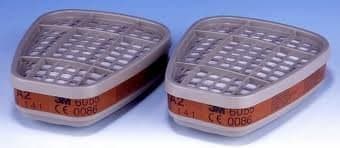 Image of 3M 6051 A1 Organic Vapour Filter, Pair