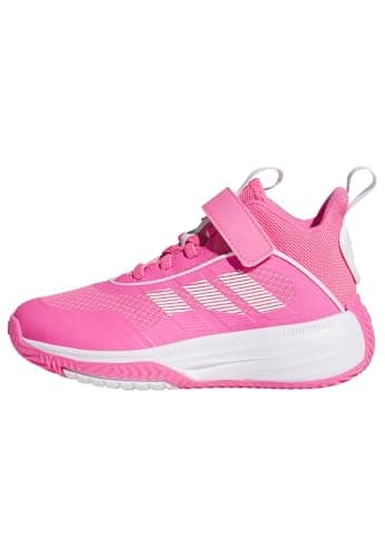 Image of adidas Unisex Kids OWNTHEGAME 3.0 Shoes, Lucid Pink/FTWR White/Lucid Pink, 2 UK