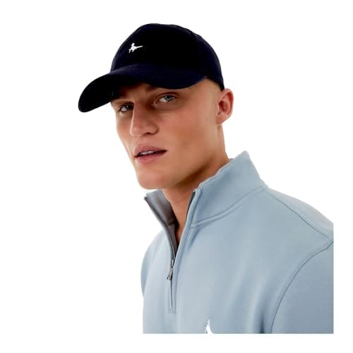 Image of Jack Wills Mens Enfield Classic Logo Cap Navy One Size