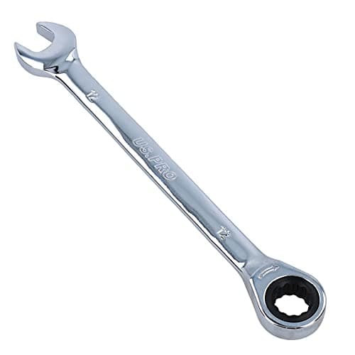 Image of AB Tools-US Pro 12mm Metric MM Combination Gear Ratchet Spanner Wrench 72 Teeth