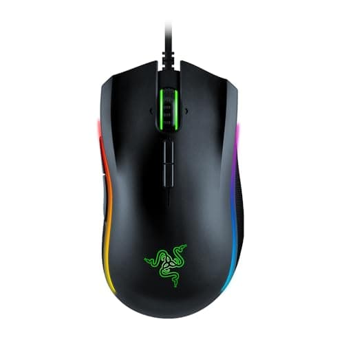 Image of Razer Mamba Elite Gaming Mouse with 16.000 DPI 5G Optical Sensor, 9 Programmable Buttons, Ergonomic Form Factor, Powered Chroma