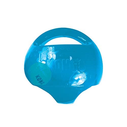 Image of KONG Jumbler Ball - Fetch Toy with Tennis Ball For Dogs and Puppies - For Medium/Large Dogs