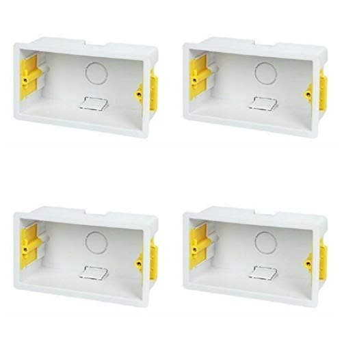 Image of Appleby SB631 Dry Lining"Fast Fix" Boxes Double 2 Gang 47mm Deep (Pack of 4)