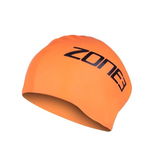 Image of ZONE3 Large Silicone Swim Cap - Designed For Long Hair, Anti-tear, Comfortable, 48g