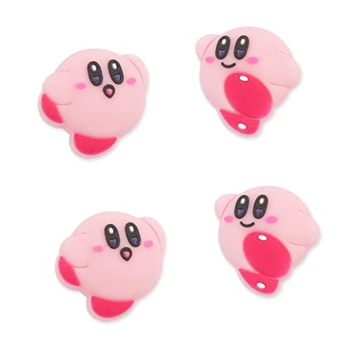 Image of PERFECTSIGHT Switch Thumb Grips Caps, Cute Joystick Caps for Nintendo Switch/Switch Lite/Switch OLED, 4 PCS Thumbstick Cover, Analog Stick Button Cover for NS Joycon Controller (Pink)