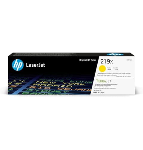 Image of HP 219X High Yield Yellow Original LaserJet Toner Cartridge