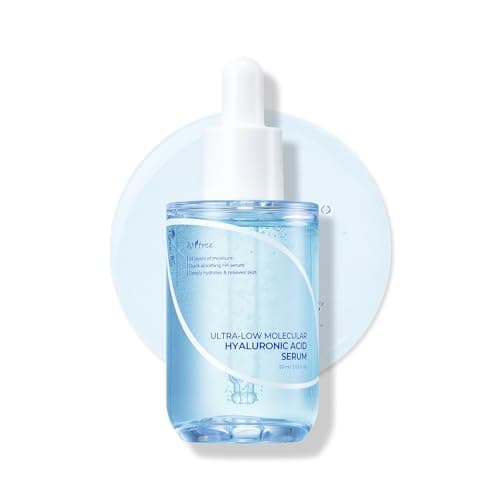 Image of ISNTREE Ultra-Low Molecular Hyaluronic Acid Serum 1.69 fl.oz | Vegan Korean Skincare | 14-Complex Hyaluronic Acid | Deep Hydration | Lightweight & Fast-Absorbing