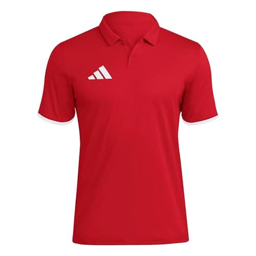 Image of adidas Men's Entrada26 Polo, Team Power red 2/White, XL