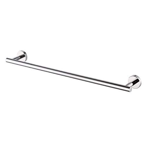 Image of KES Towel Rail Chrome Towel Holder for Bathroom and Kitchen Towel Rack Storage Hanger SUS304 Stainless Steel Towel Bar Wall Mounted 60CM Polished, A2000S60
