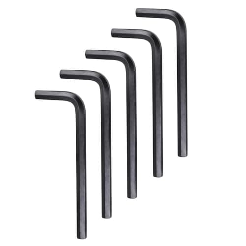 Image of Kesiku 5PC Metric Allen Key Set, 2.5mm Small Alan Hex Key L-Shape Hexagon Wrenches Chrome Vanadium Steel Repairing Tool for Home Maintenance DIY