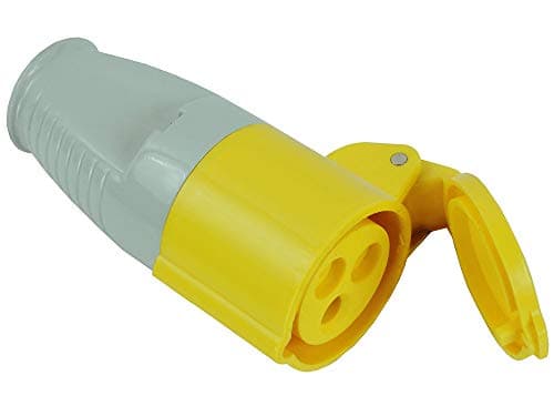 Image of Faithfull FPPCOUP110 110v Coupling Socket 16A For 110v Trailing Leads