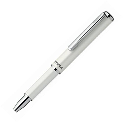 Image of Zebra SL-F1 Mini Ballpoint Pen, 0.7 mm, White Body, Black Ink (BA55W)
