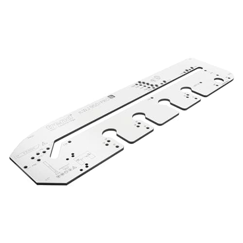 Image of Trend Professional Multi-Material Kitchen Worktop Jig for Mason Mitre Joints, Up to 950mm Countertops, Front Edge Alignment, KWJ950/PRO