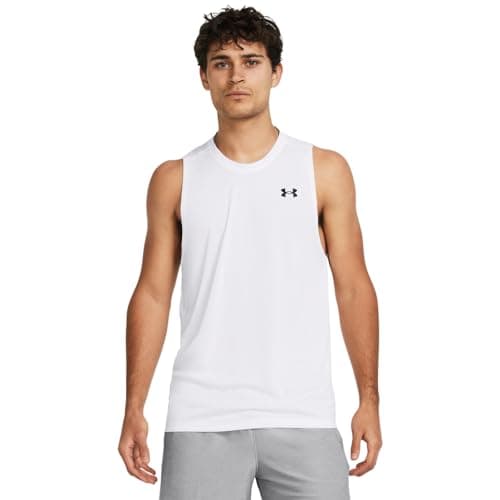 Image of Under Armour Men's UA Tech Tank Shirt White