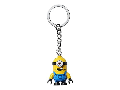 Image of LEGO Minions Stuart Minifigure Keychain 854071