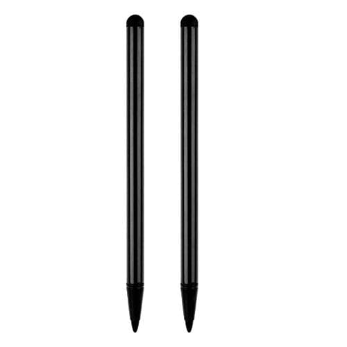 Image of Stylus Pens for Touch Screens, 2pcs Stylus Pen Compatible with iPad Apple, Touch Screen Pens Capacitive Styli Universal Capacitive Touch Screen Pens for iPads/Tablets/iPhones/Samsung/HTC Black