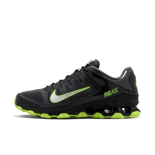 Image of Nike Nike Reax 8 Tr Mesh, Men's Fitness Shoes, Multicolour (Black/Metallic Silver-Anthracite 022), 8 UK (42.5 EU)