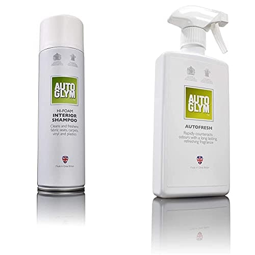 Image of Autoglym 45012B Hi-Foam Interior Shampoo, 450ml & AF500 Autofresh, 500ml
