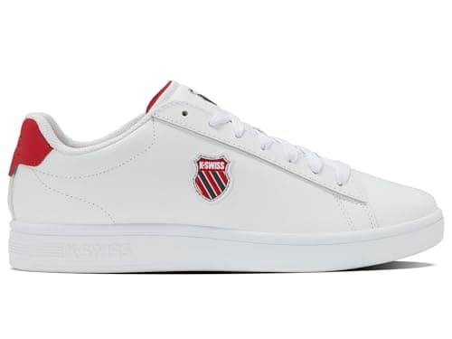 Image of K-Swiss Men's Court Shield II Trainers, White, 42 EU, White, 9 UK