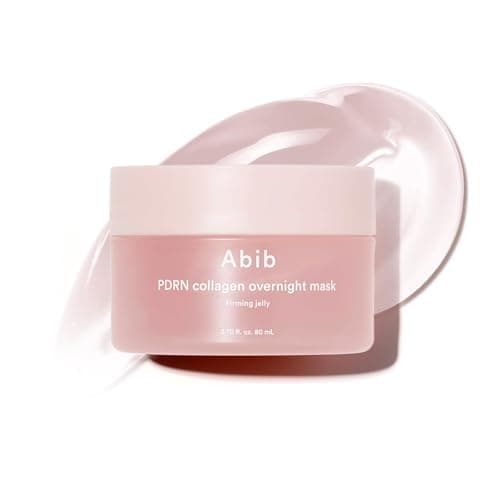 Image of Abib PDRN Collagen Overnight Mask Firming Jelly 2.7 fl oz | Korean Overnight Sleeping Cream Mask Moisturizer for Glass Skin Slugging Niacinamide Centella Peptides (Vegan PDRN/Firming Jelly)