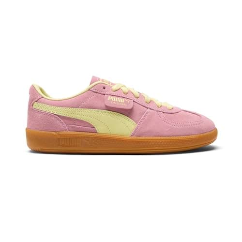Image of PUMA Women's Palermo Shoes Sneaker, Poised Pink/Gold Moon, 5 UK